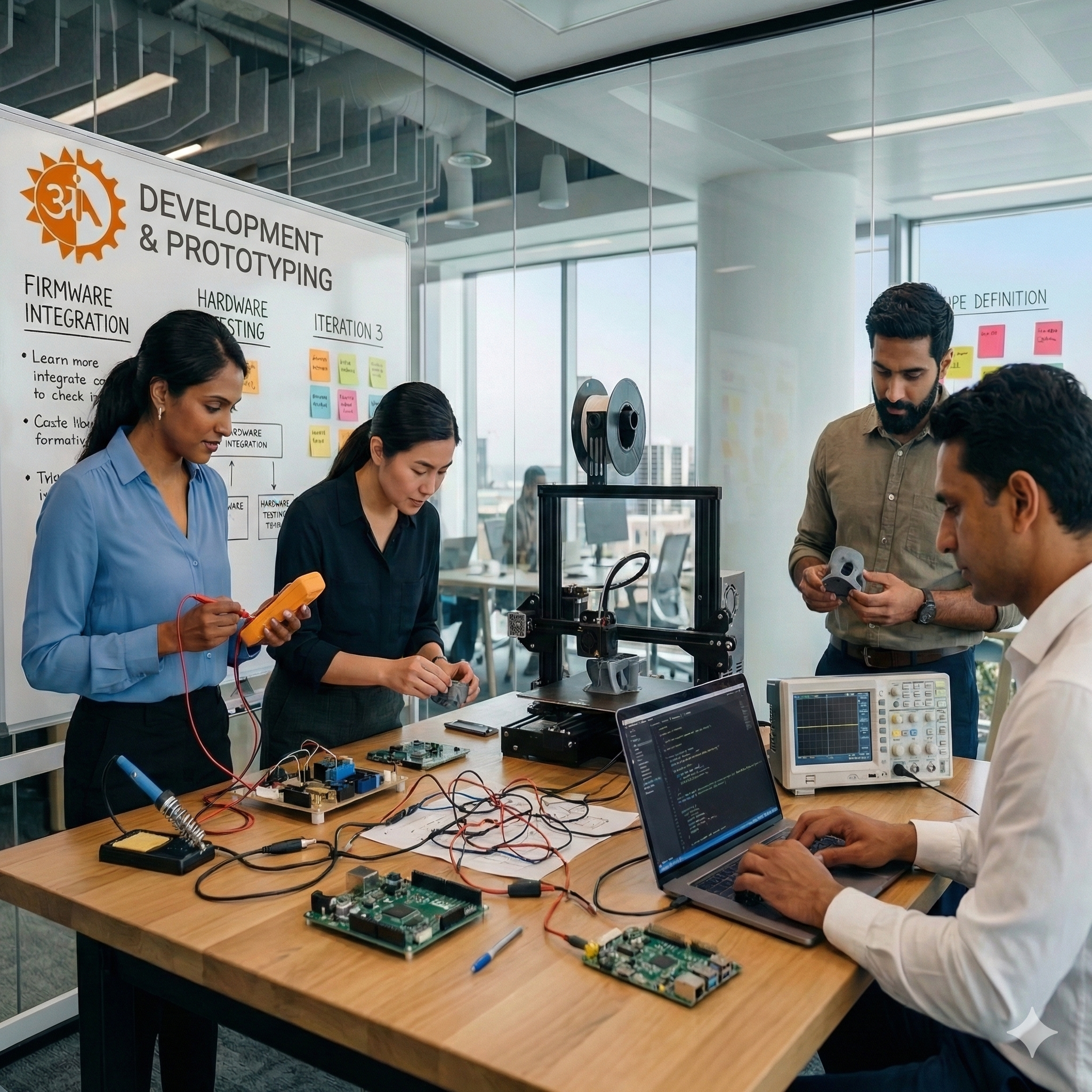 Development and prototyping