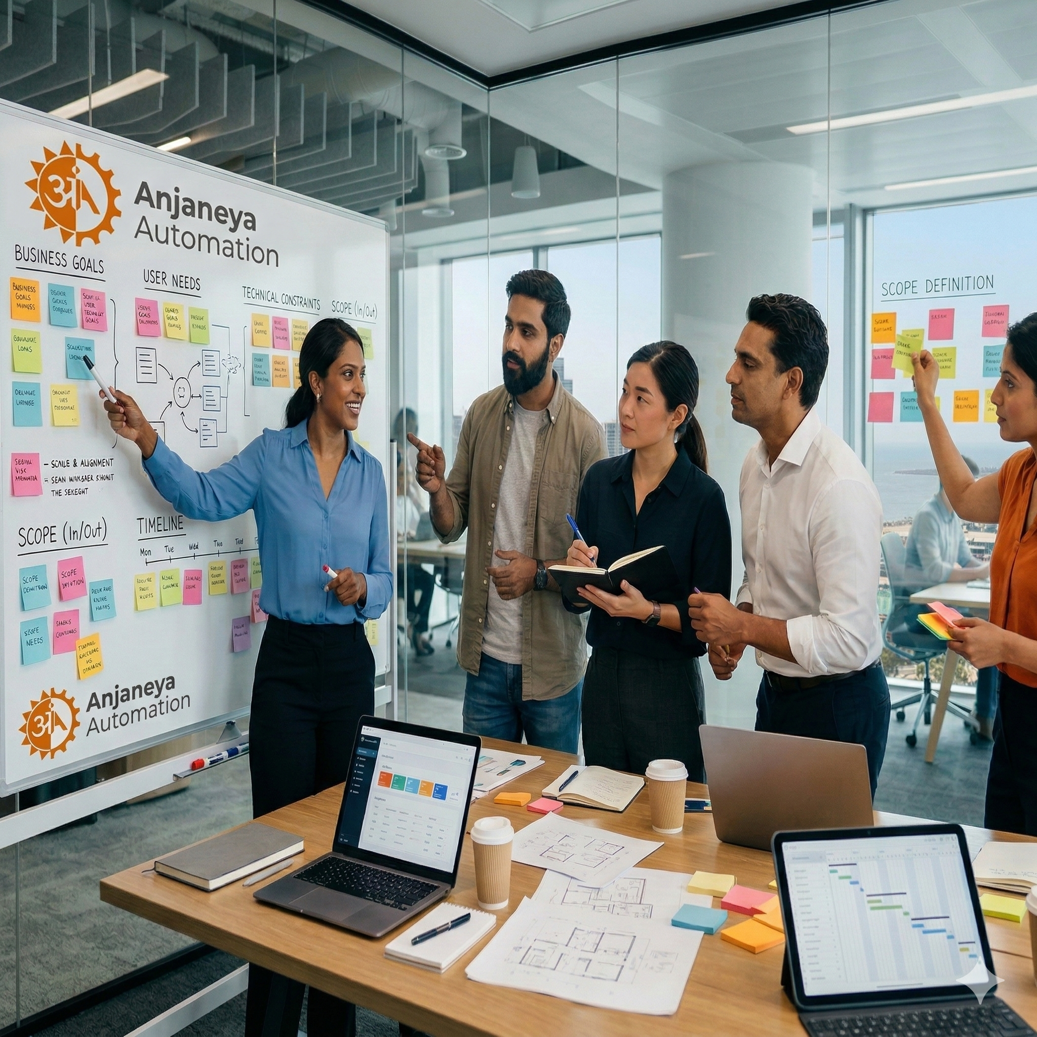 Team collaboration in meeting